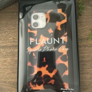 New tortoiseshell Flaunt iPhone 12/12pro case